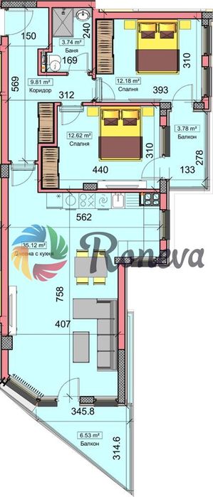 Продава се Тристаен апартамент в Варна, Бриз - 108 кв.м за 2590 €/кв.м - Снимка #3