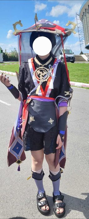 Oferta 7 zile! Scaramouche Cosplay,  marimea M, fara palarie si peruca