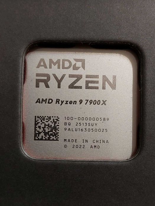 AMD Ryzen 9 7900X, 12-ядрен, АМ5 (НОВ)