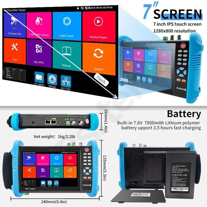 IP CAMERA Tester IPC- 9800 Pro