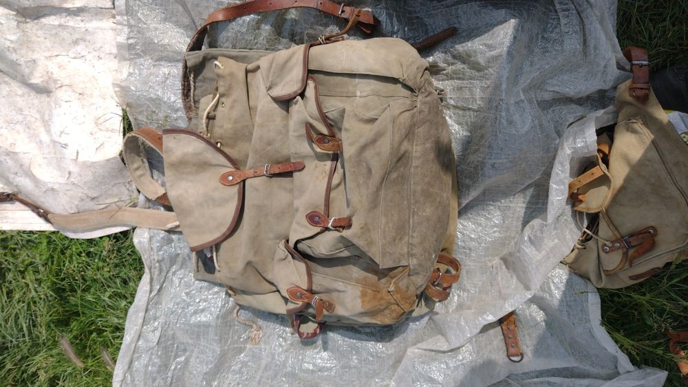 Брезентова раница