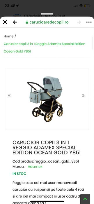 Carucior Adamex 3 in 1