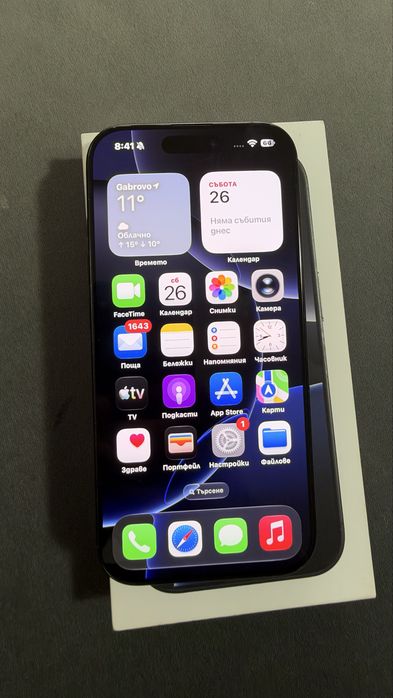 Iphone 16 pro 128 gb Black с Гаранция