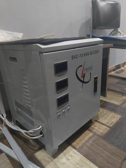 Srochna sotiladi PRIME Electrotechnica SVC-15 KVA (60-250V) stabilizat