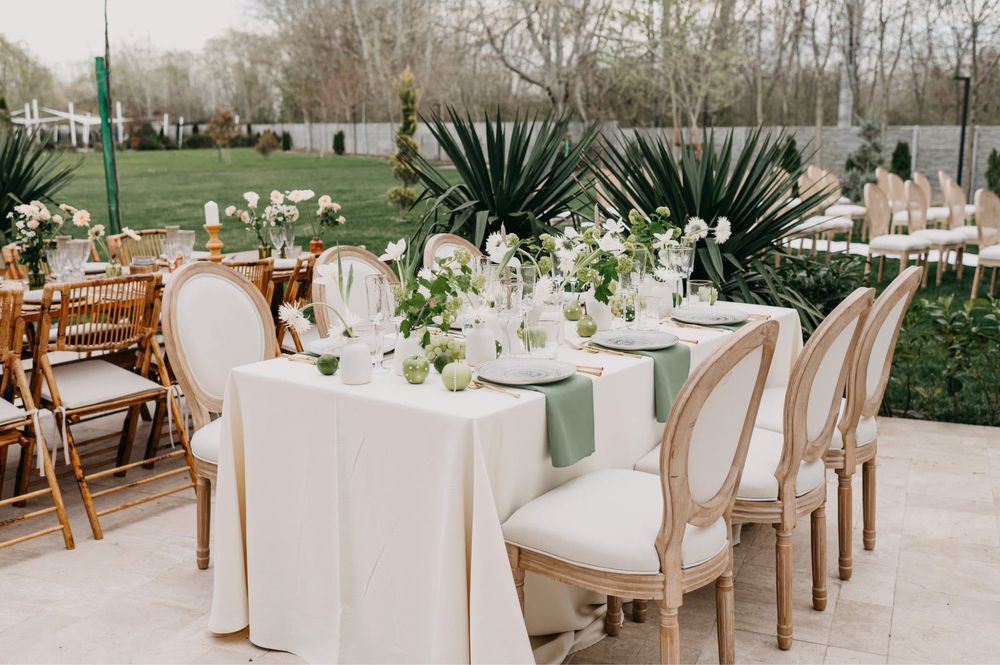 Inchiriere Scaune ,mese , cort evenimente,cort nunta ,vesela,fete masa