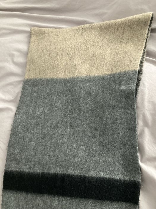 Eșarfa Zara groasa, 2 fețe, culori neutre