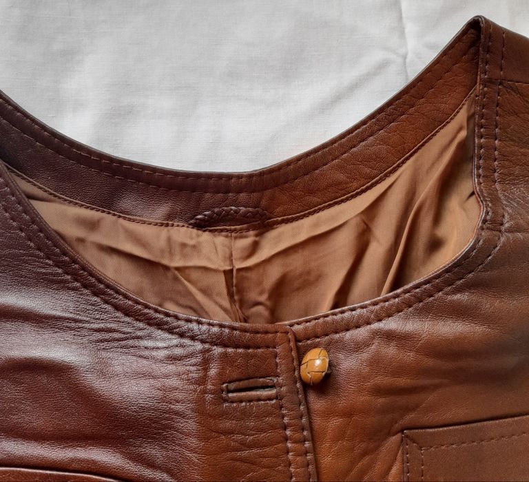 Sarafan piele naturala