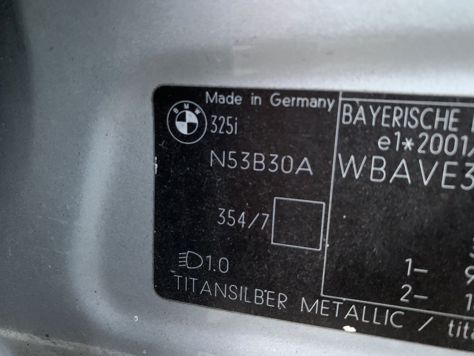 Продаваме на части бмв е90 325и 218кс bmw e90 325i 218hp.