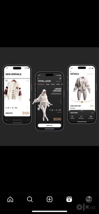 AI agent, Web sayt, android, ios, windows, mac OS applar yaratish.
