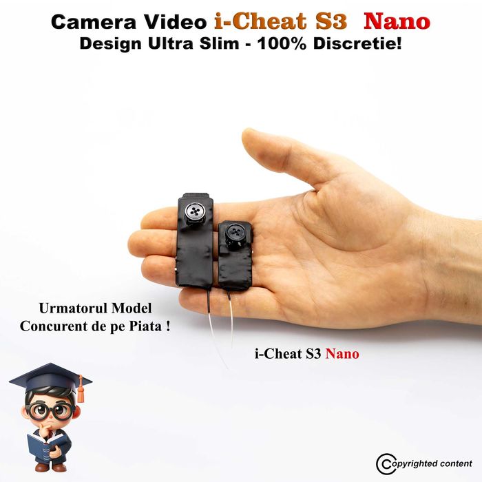 Casca Casti de Copiat Sistem Copiat Camera Nasture Live FARA Telefon