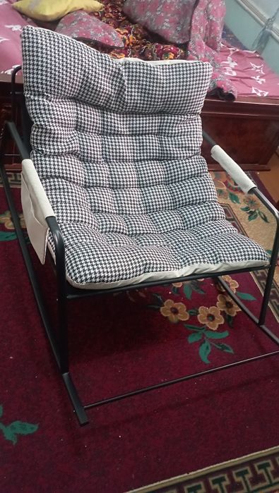 Kreslo kachelya temirli