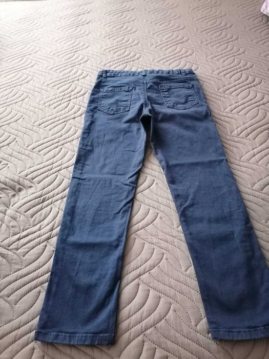 Тъмно сини дънки за момчета с размер 128/134