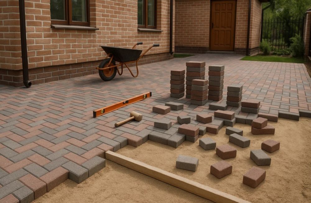 Брусчатка вибропресс