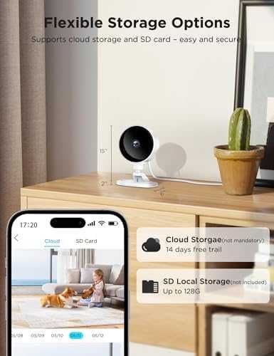 Нови 2 броя Вътрешна охранителна камера 1080P WiFi Нощно виждане AI