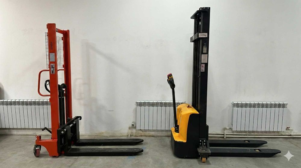 АССОРТИМЕНТ Надежных штабелеров Ручной / электрический / самоходный