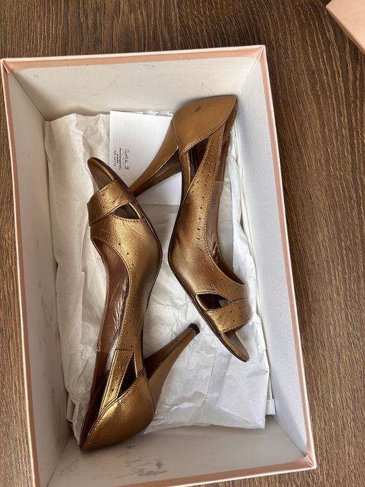 Pantofi de dama, eleganti, piele naturala, marimea 35