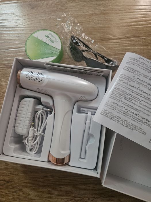 Foto epilatsiya sotiladi yangi karobka 1oygacha tuklarni yoq qiladi