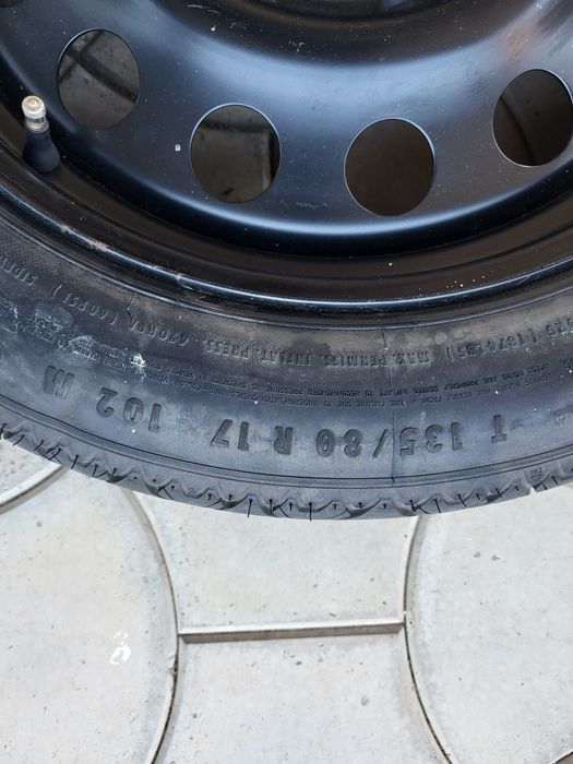 Roată rezerva slim BMW 5×120