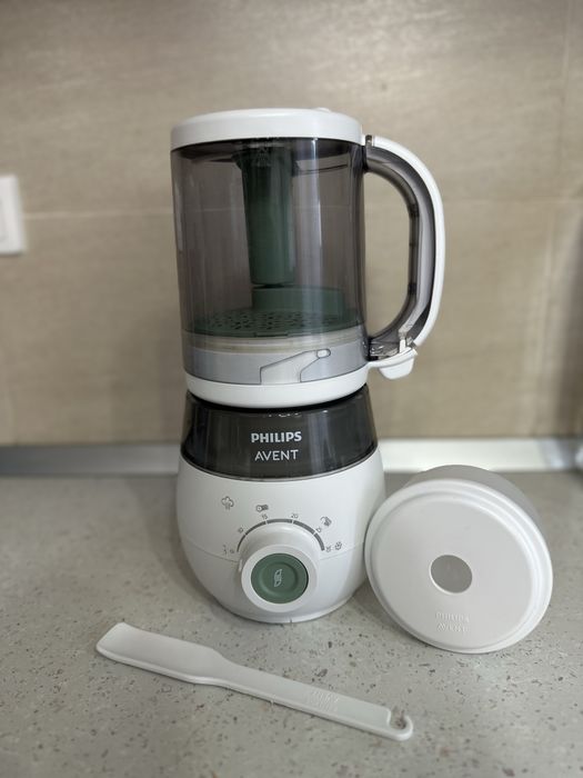 Aparat Philips Avent 4 în 1 pentru prepararea hranei bebelușului – stare foarte bună