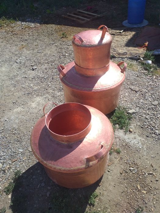 Vand cazan de țuică la 100 de Litri cu fundul de 4 mm