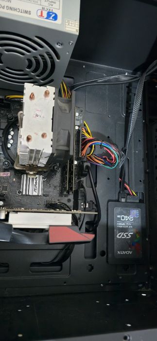 CORE i3, 10100f + DDR4 8GB + GTX750Ti GDDR5 + SSD 240 + бп кейс