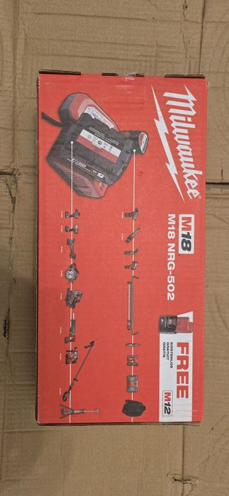 Kit 18V, NRG502 INCARCATOR SI ACUMULATORi
Milwaukee M18nrg-502 energy
