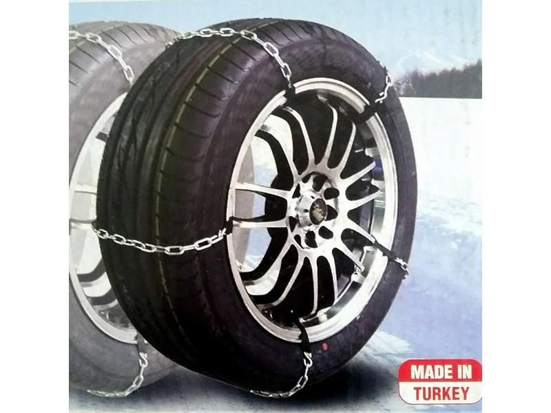 вериги за сняг метални 10 броя тип прешлен подходящи за гуми от 13 ...
