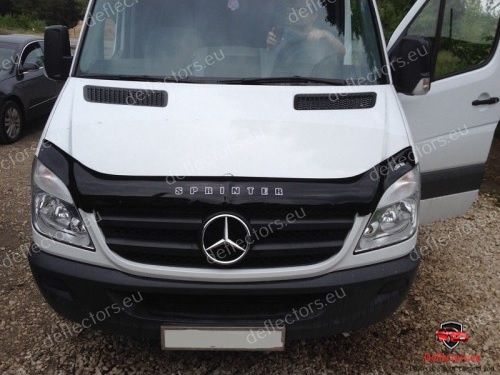 Deflector capota sprinter 4mm grosime cu scris