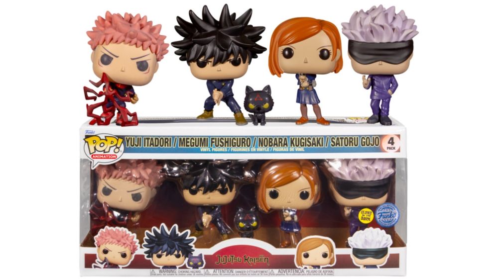 Redus 60% SIGILAT! Set 4 Figurine Funko Pop Animation Jujutsu Kaisen S1