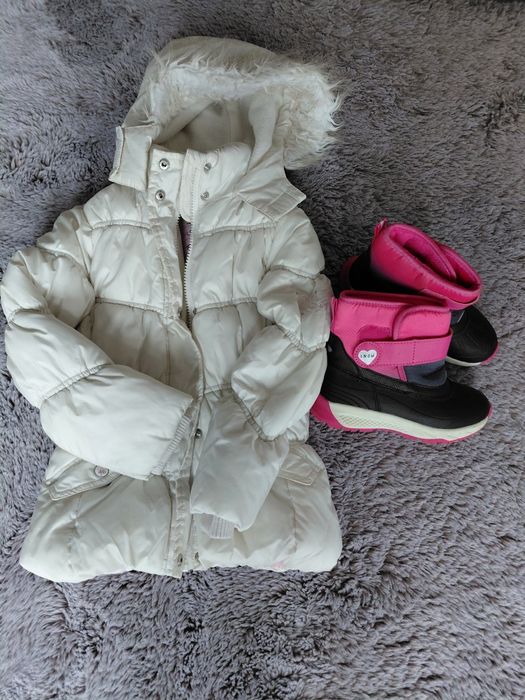 Детско яке в комплект с боти