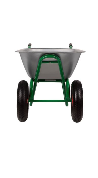 Тачка садово-строительная, 2-х колесная, усиленная, грузоподьем 320кг