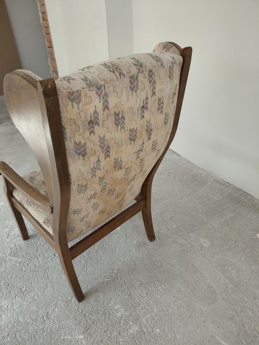 Ретро Кресло масив