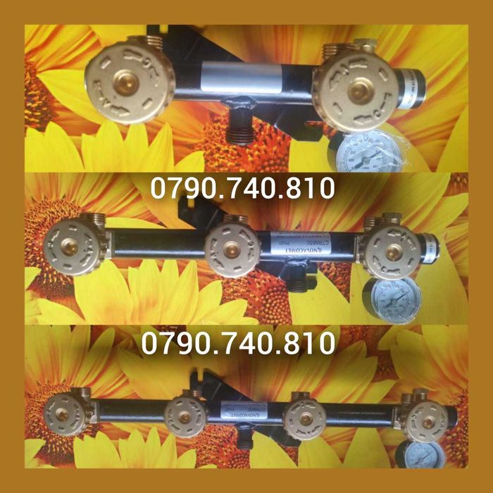 Centralina GPL 2,3.4 robineti, manometru, supapa, butelie gpl