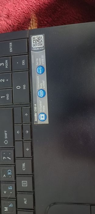 Ноутбук toshiba рабочий