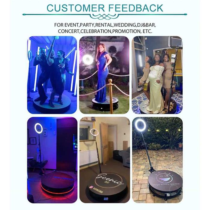 Cabina foto, platforma 360 grade, oglinda magica