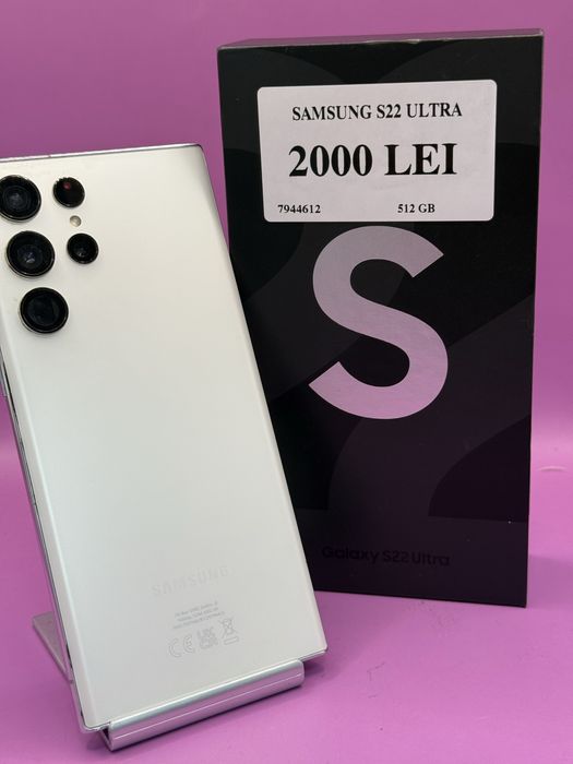 Samsung s22 ultra 512Gb•amanet matei crangasi•7944