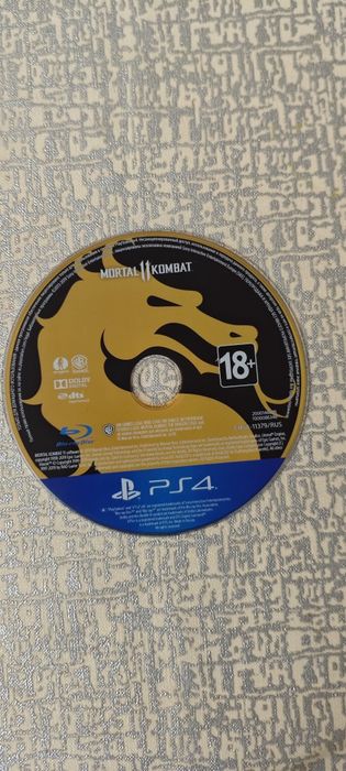 Диск Mortal Kombat 11 PS4