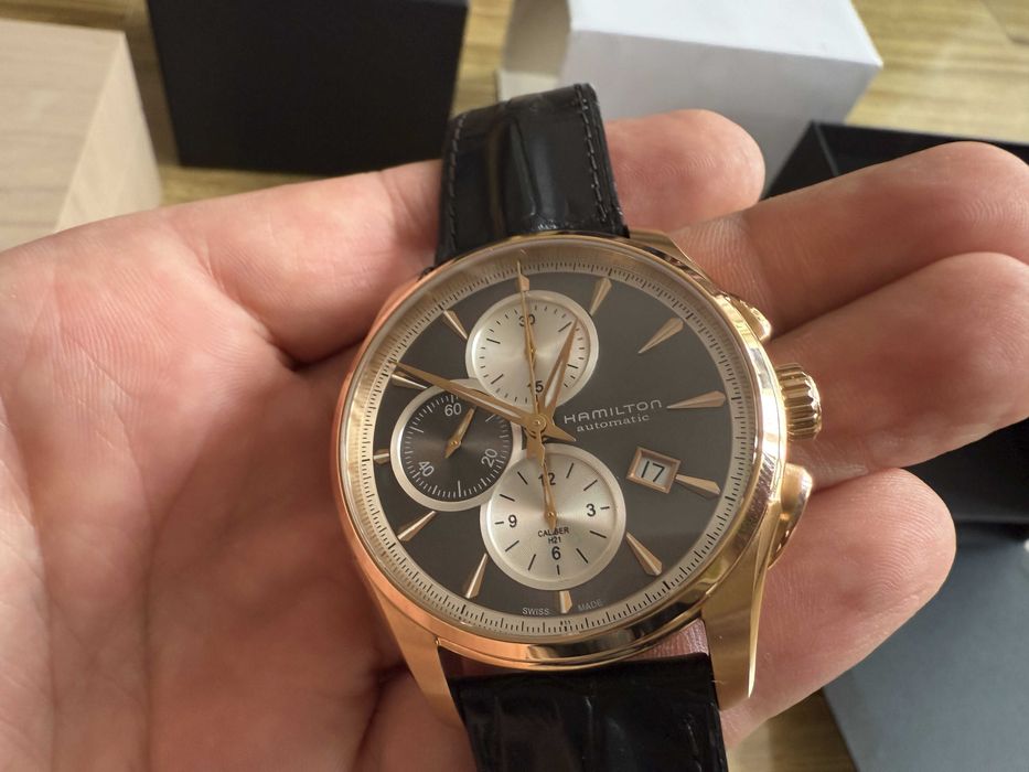 Hamilton JazzMaster Chronograph Automatic H32546781/ETA 7750/Гаранция