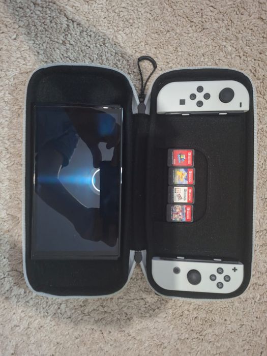 Nintendo Oled cu jocuri
