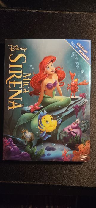 Mica Sirena Little Mermaid - DVD Disney original, dublat RO