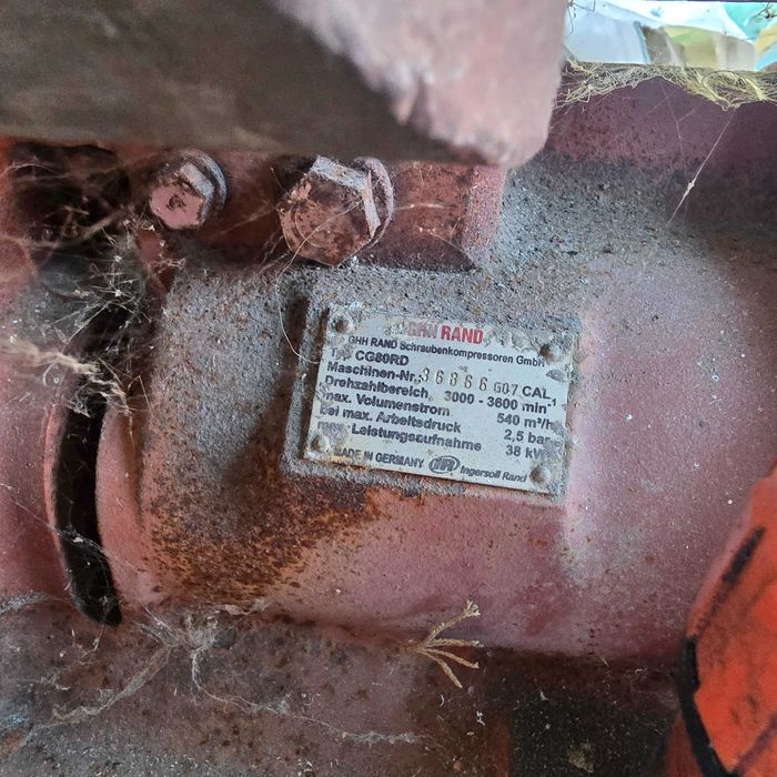 Compresor aer pentru cimentruc, camion, GHH RAND / GARDNER DENVER XR18