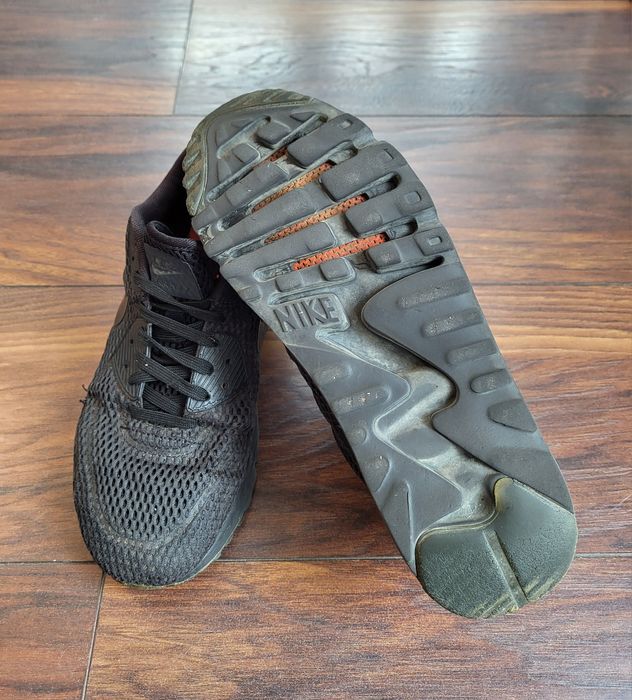 Adidasi/pantofi sport Nike Air Max 90 Negri, marimea 42, uzati