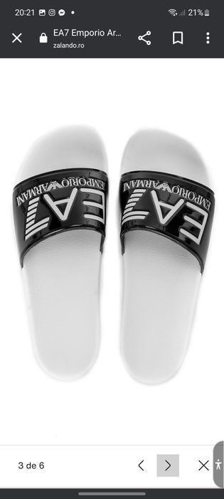 Papuci EA7 noi în cutie
