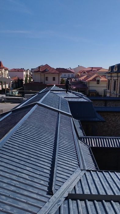 Бино уй курамиз фундамент, гишт, том йопиш - сифатли ва 0 дан бошлаб