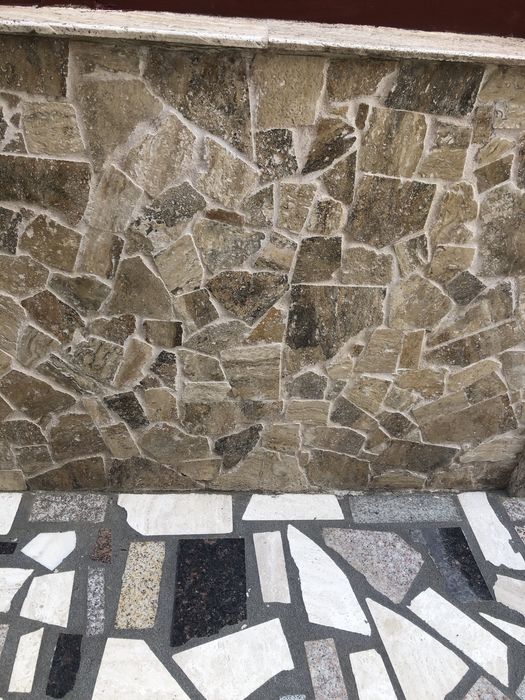 Vand spartura travertin 2 cm