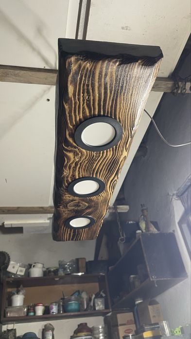 Люстры из дерева