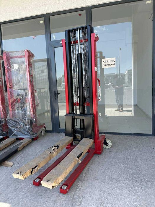 Штабелер гидравлический (Ручной кара) — 2000 кг, 1.6 м