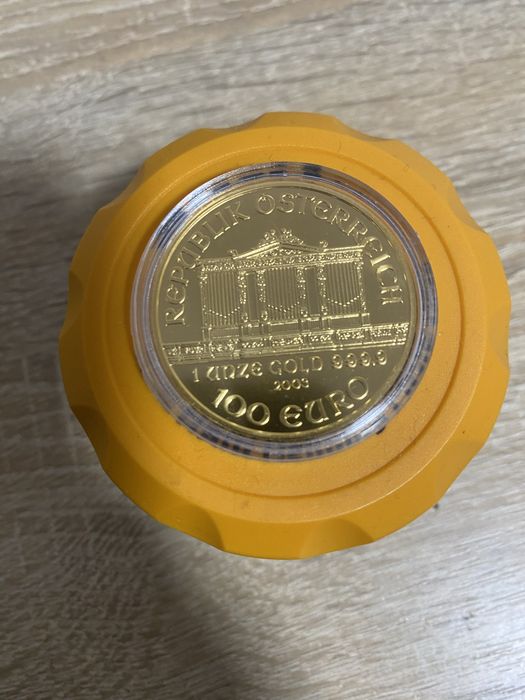 Moneda aur 24k 99,9 Filarmonica 1oz