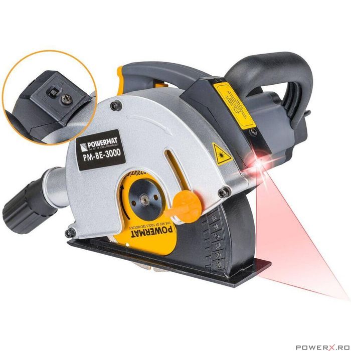 Masina canelat in beton semiprofesionala Powermat 4000rpm