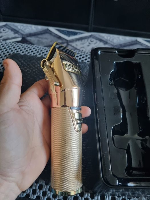 BaByliss PRO Gold Clipper & BaByliss PRO Skeleton FX 360 gold